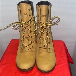 Timberland Heel Boots Size:8W
